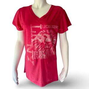 Disney Presents The Lion King Broadway Musical  V-neck Tee – Size XL (Fitted)